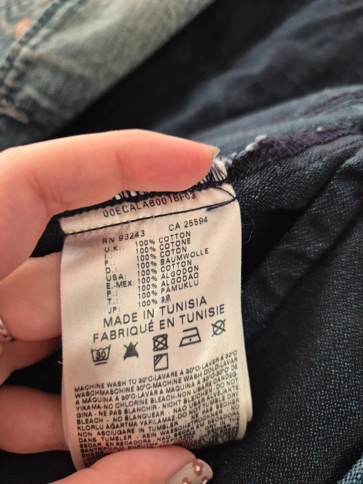 Veste en jean diesel 36 – photo 5